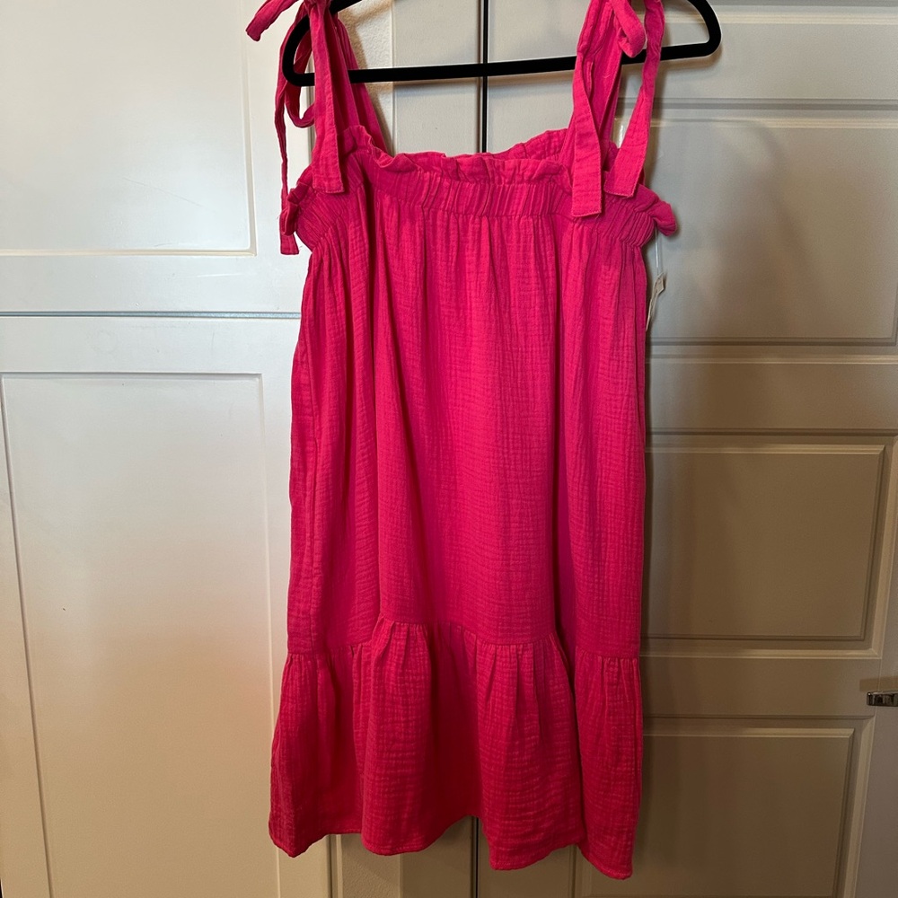 Pink Sleeveless Dress